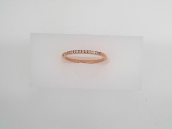 10KT ROSE GOLD RINGTDW 1/10