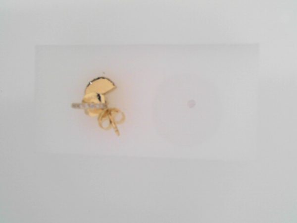 20 DIAMOND 1/10 CT EARRINGS TOTAL WEIGHT = 1.04 GRAMS
