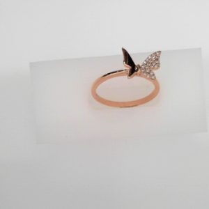 14KT R RING 1/10CTW