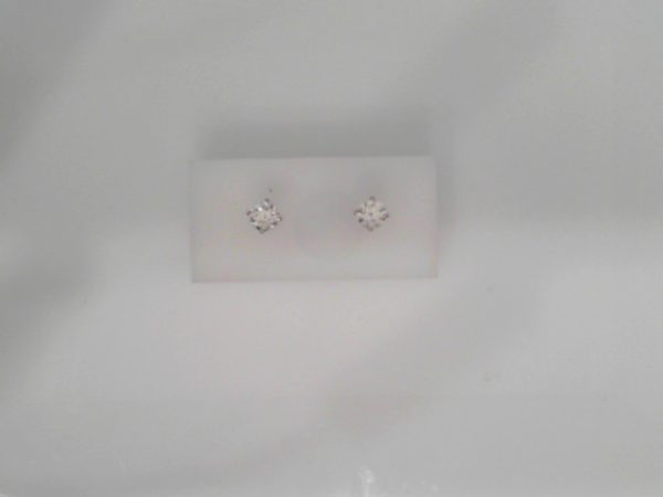 14KT WHITE GOLD LAB-GROWN DIAMOND STUDS 1 1/2 CWT