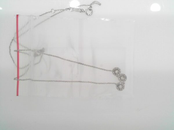 White GOLD 14 Karat Pendant DIAMOND 

TDW: 1/3 EACH