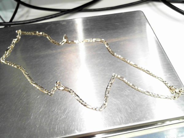 14K 3.1 MM PRIME LINK FIGARO CHAIN