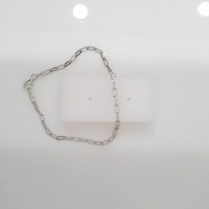 2.50 x 5.50 MM PAPER CLIP CHAIN PSL LENGTH = 7.25"TOTAL WEIGHT = 2.59 GRAM