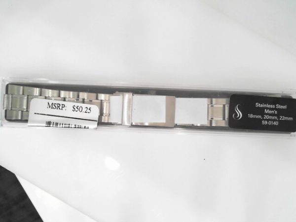 18-20-22 mm Stainless Multi End-Divers Link Band