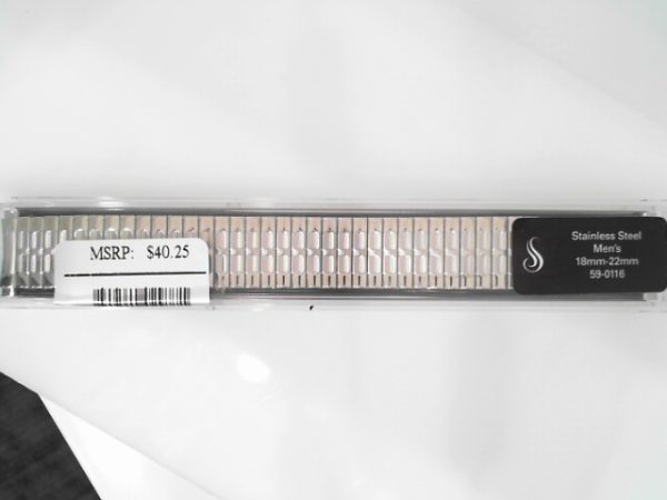 18-22 mm Two-tone Curved, Spring End-Expansion Band