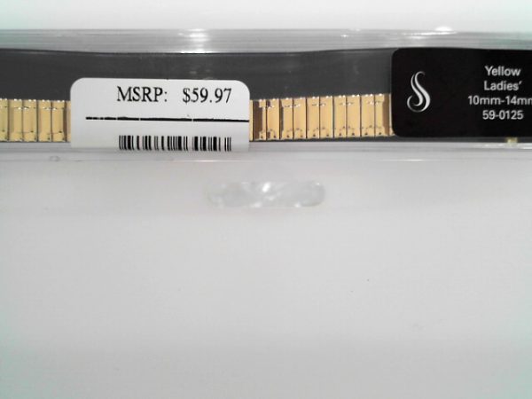 10-14 mm Yellow Straight, Spring End-Expansion Band