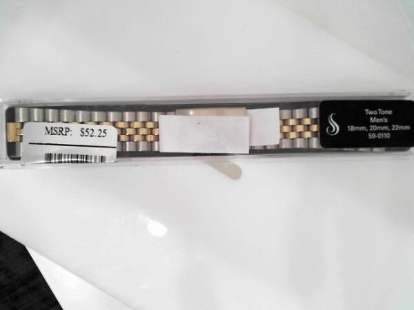 18-20-22 mm Stainless Multi-End Piece Link Band