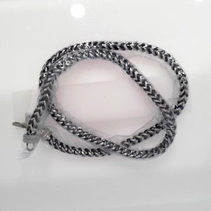 STEEL IP BULE H-BONE NECK 22