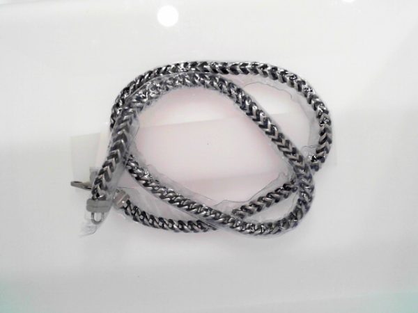 STEEL IP BULE H-BONE NECK 22