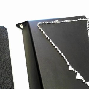 kate 39 Heart Tennis NecklaceW/G16"