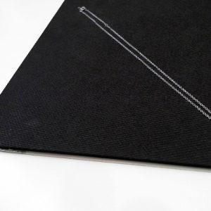 SS CZ HORSESHOE NECKLACE/RC18-SS