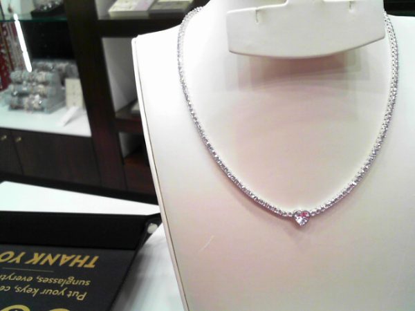 White Ss Chain Length 18