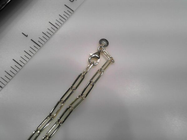 Yellow Ss Paperclip Chain Length 20