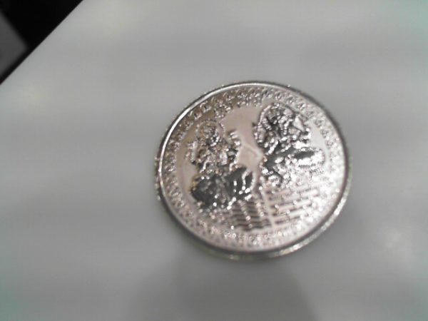 ganesh / laxmi  silver coin 10 gms