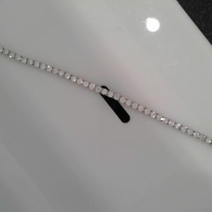 CZ TENNIS  BRACELE13.3 GMSLEANTH 8"