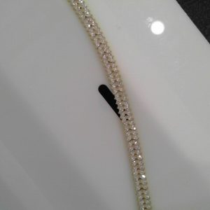 CZ TENNIS  BRACELE23 GMSLEANTH 7"