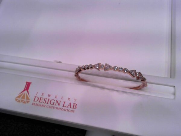 GOLD PLATED 925 SILVER BANGLE