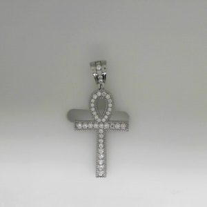 CZ ANKH CHARMS   8  GMS