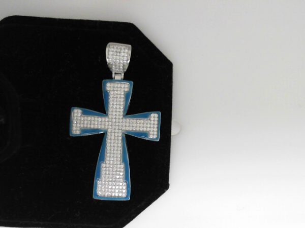 CZ CHARMS  CROSS  11.5   GMS