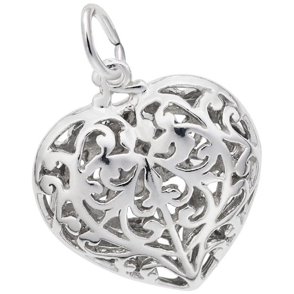SS FILIGREE HEART