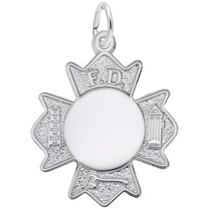 SS FIRE DEPT. BADGE