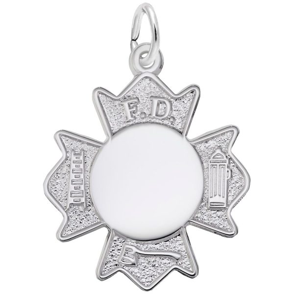 SS FIRE DEPT. BADGE