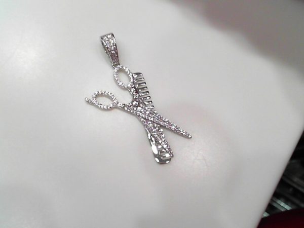 SCISSOR COMB PENDANT