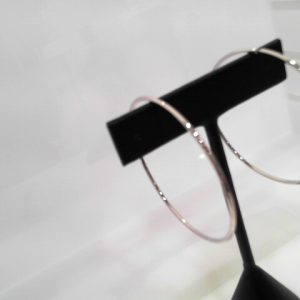 STER, 35 MM, P, ENDLESS TUBE EARRINGS