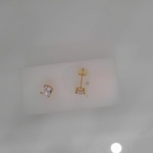 10 K YG CZ EARING