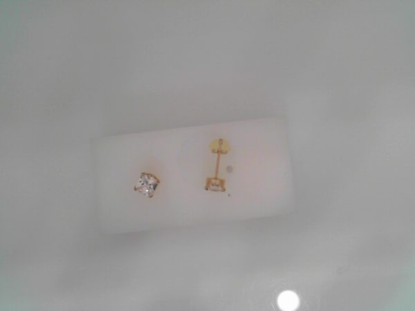 10 K YG CZ EARING