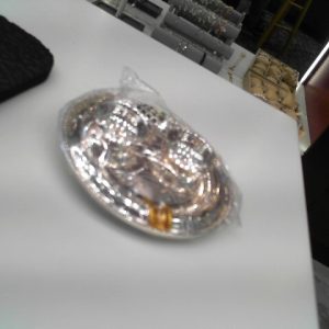 silver kumkum plate61.43 gms