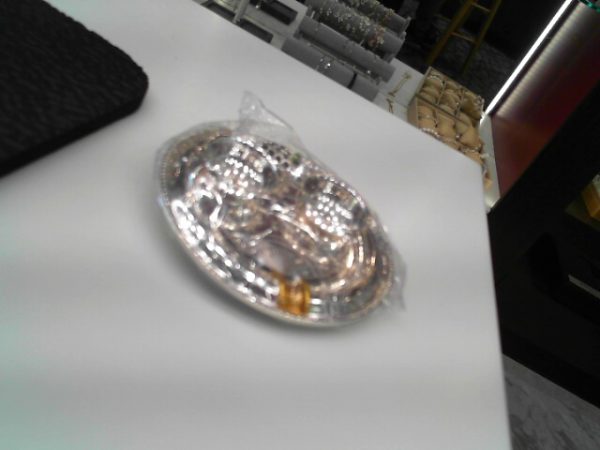 silver kumkum plate61.43 gms