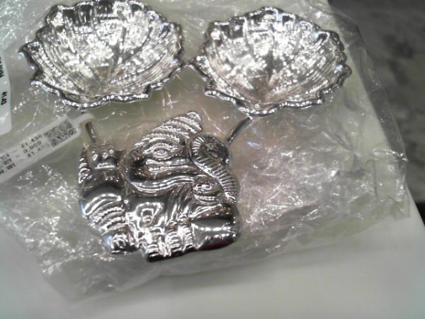 silver kumkum plate41.43 gms