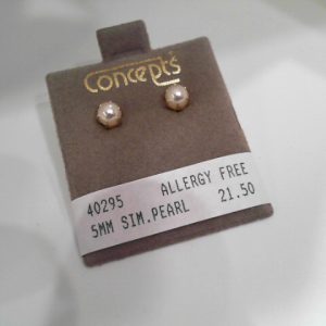 5MM SIM . PEARL