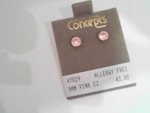 5MM PINK CZ