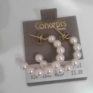 SIM PEARL HOOP