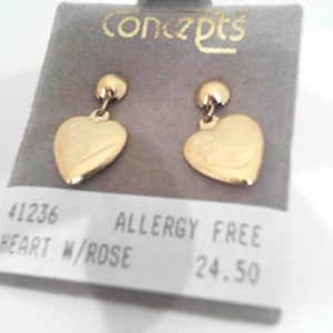 HEART W/ROSE