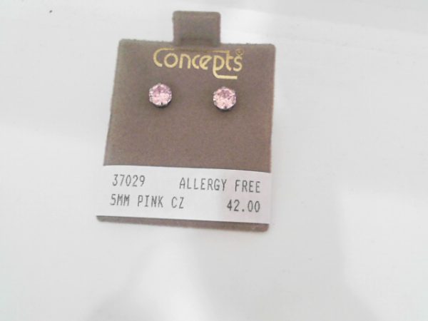 5MM PINK CZ