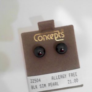 BLK SIM PEARL