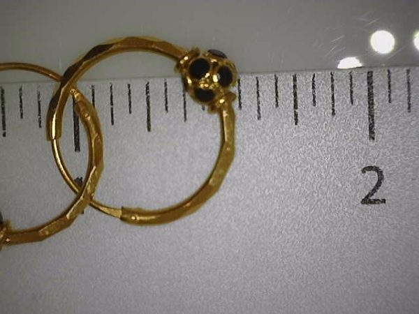 BLACK BALL 22K HOOP