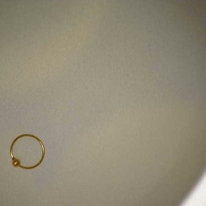 Lady's  22 Karat Gold Nose Pins